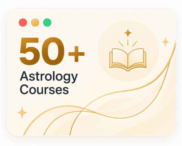 50+ Astrology Courses
